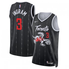 Dres Toronto Raptors Brandon Ingram Nike 2025-26 City Edition Crno Swingman
